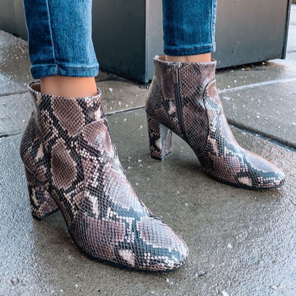 Vince Camuto Python Boots